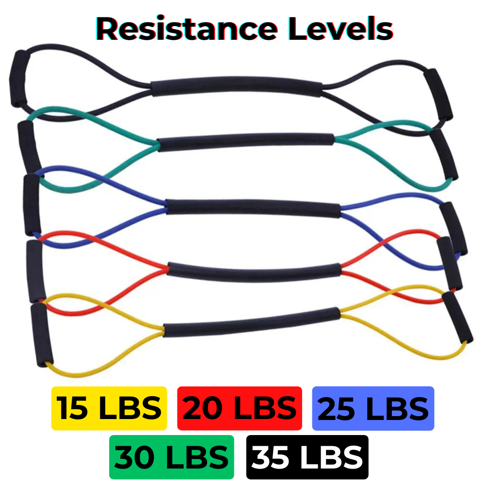 Shadow Boxing Resistance Bands | 15-35 LB