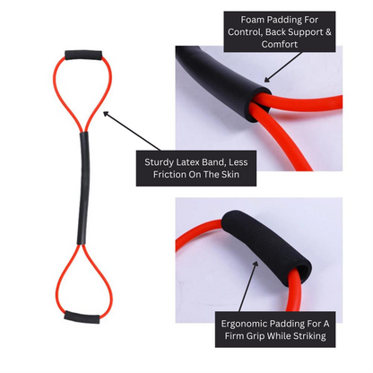 Shadow Boxing Resistance Bands | 15-35 LB